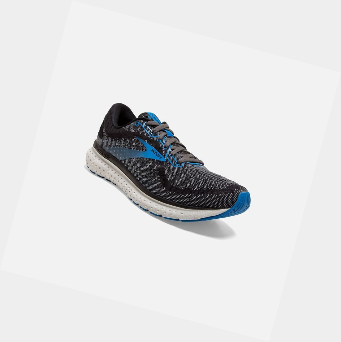 Zapatillas Running Carretera Brooks Glycerin 18 Hombre Negras Azules | ZPE506247