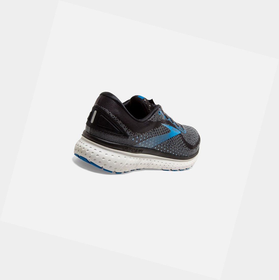 Zapatillas Running Carretera Brooks Glycerin 18 Hombre Negras Azules | ZPE506247