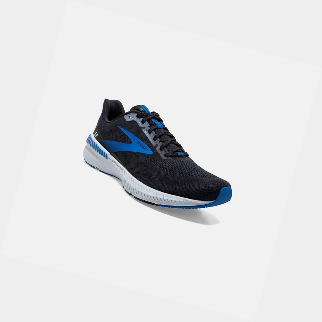 Zapatillas Running Carretera Brooks Launch GTS 8 Hombre Negras Gris Azules | AFN165940