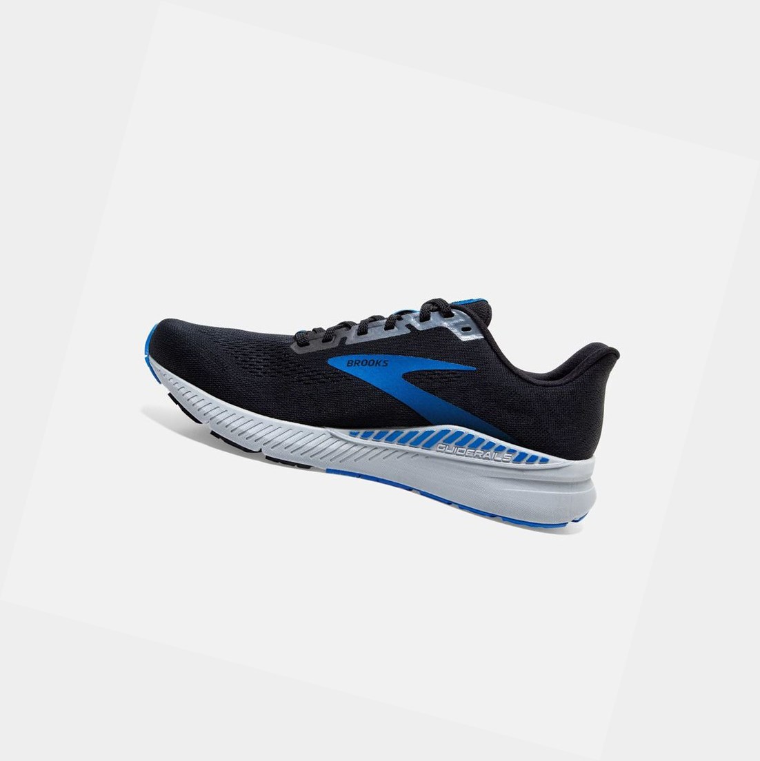 Zapatillas Running Carretera Brooks Launch GTS 8 Hombre Negras Gris Azules | AFN165940