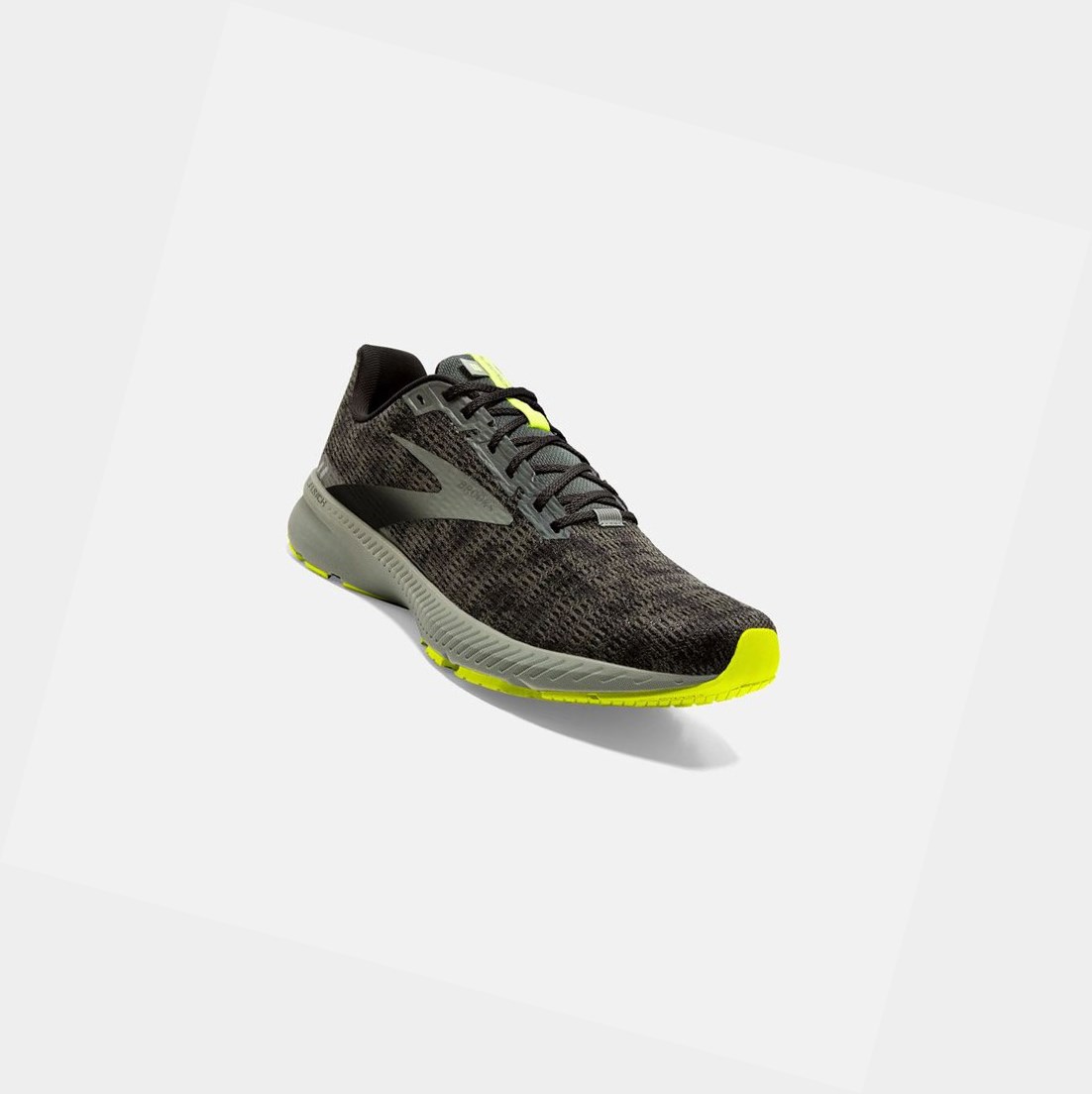 Zapatillas Running Carretera Brooks Launch 8 Hombre Negras | NAM735428