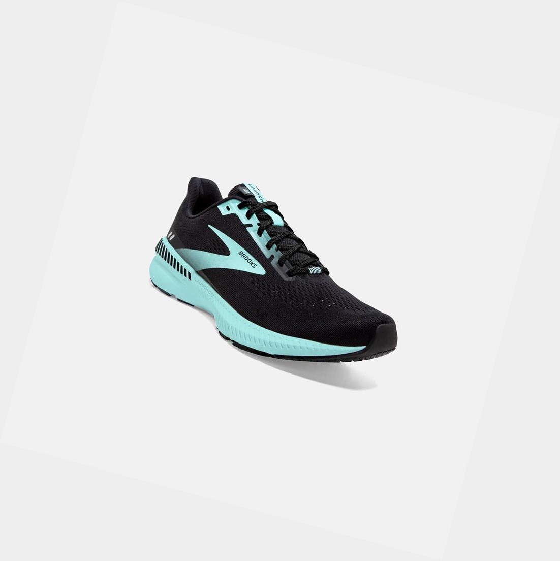 Zapatillas Running Carretera Brooks Launch GTS 8 Mujer Negras Azules | PKE360415