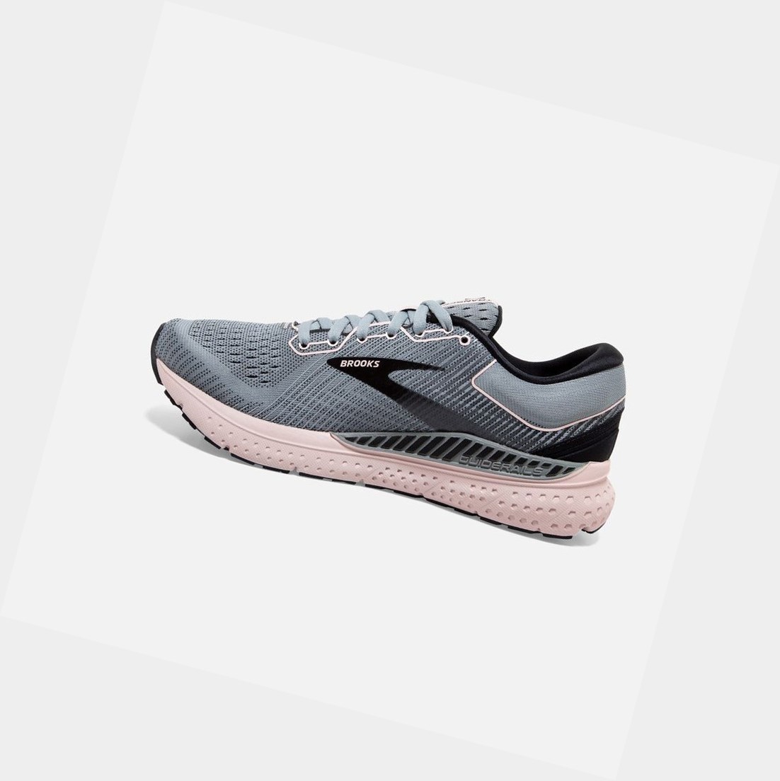 Zapatillas Running Carretera Brooks Transcend 7 Mujer Gris Negras | WXT839267