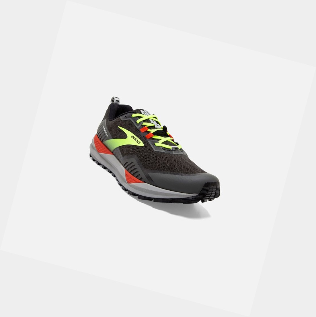 Zapatos Trail Brooks Cascadia 15 Hombre Negras | KXI426197