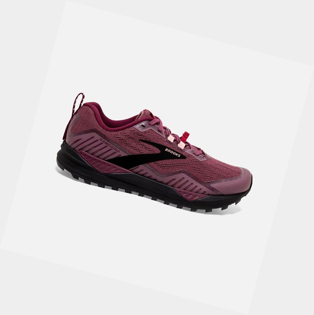 Zapatos Trail Brooks Cascadia 15 Mujer Negras | PYM728469