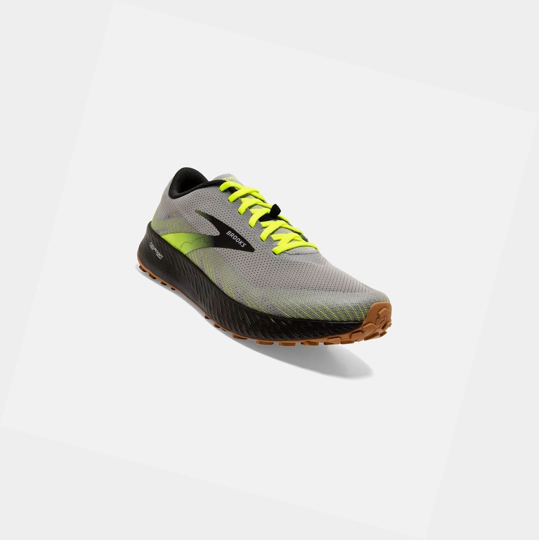 Zapatos Trail Brooks Catamount Hombre Gris Negras | TPY409536