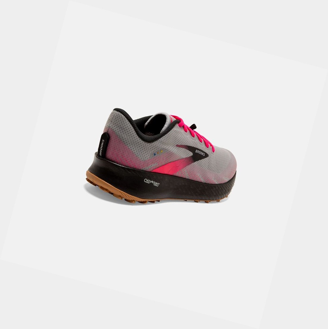 Zapatos Trail Brooks Catamount Mujer Rosas Negras | AXF416920